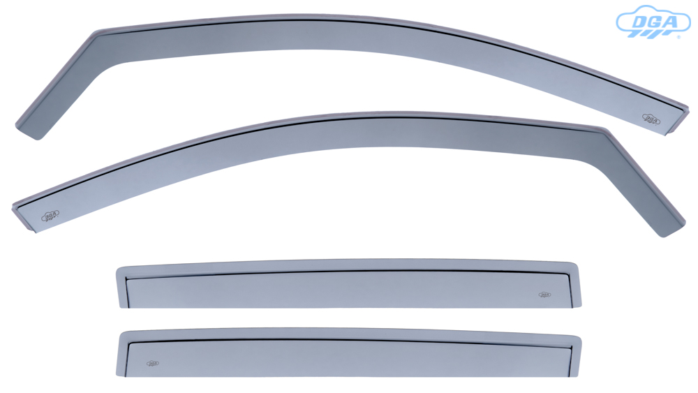 Wind Defletors VW GOLF VII, HATCH, 2013 - , 5 Doors, Front & Rear, In-Channel