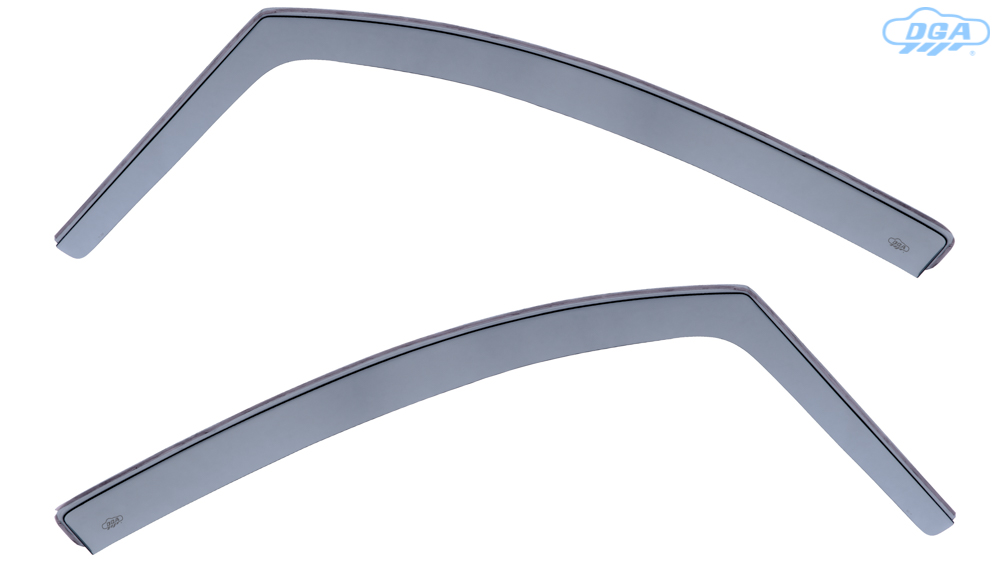 Wind Defletors DAEWOO M300, HATCH, 2010 - 2018, 5 Doors, Front, In-Channel