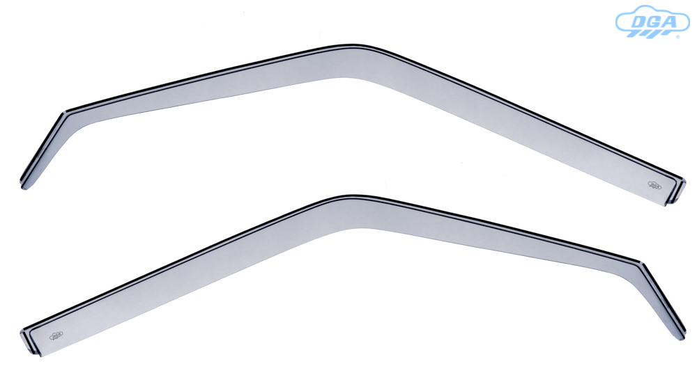 Wind Defletors HYUNDAI PONY, HATCH, 1990 - 1995, 3 Doors, Front, In-Channel