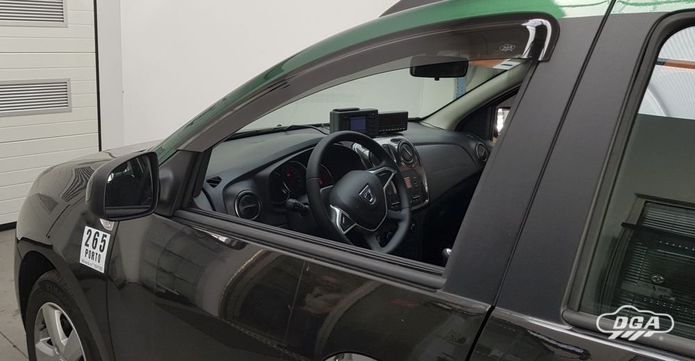 Wind Defletors DACIA SANDERO STEPWAY II, HATCH, 2013 - 2020, 5 Doors, Front, Exterior