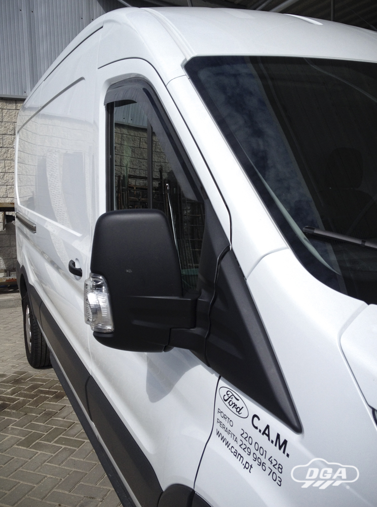 Wind Defletors FORD TRANSIT VII, VAN, 2014 - , Front, Exterior