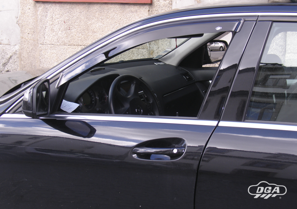 Wind Defletors MERCEDES C CLASS, CLASSE C, SEDAN, SW, 2007 - 2014, 4/5 Doors, Front, Exterior