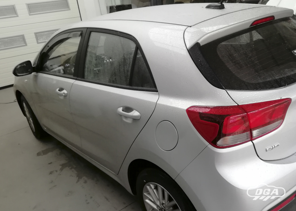 Wind Defletors KIA RIO, HATCH, 2017 - , 5 Doors, Front, In-Channel