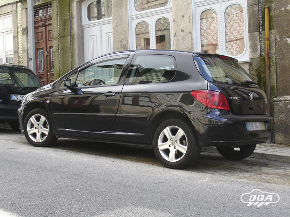 Wind Defletors PEUGEOT 307, HATCH, 2001 - 2008, 3 Doors, Front, Exterior