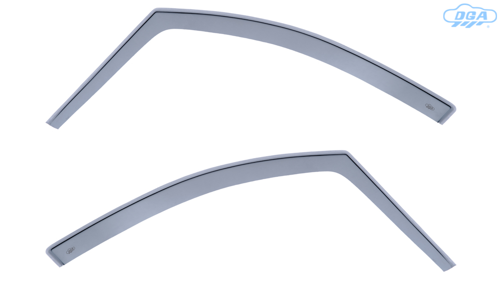 Wind Defletors LANCIA PHEDRA, MPV, 2002 - 2010, 5 Doors, Front, In-Channel