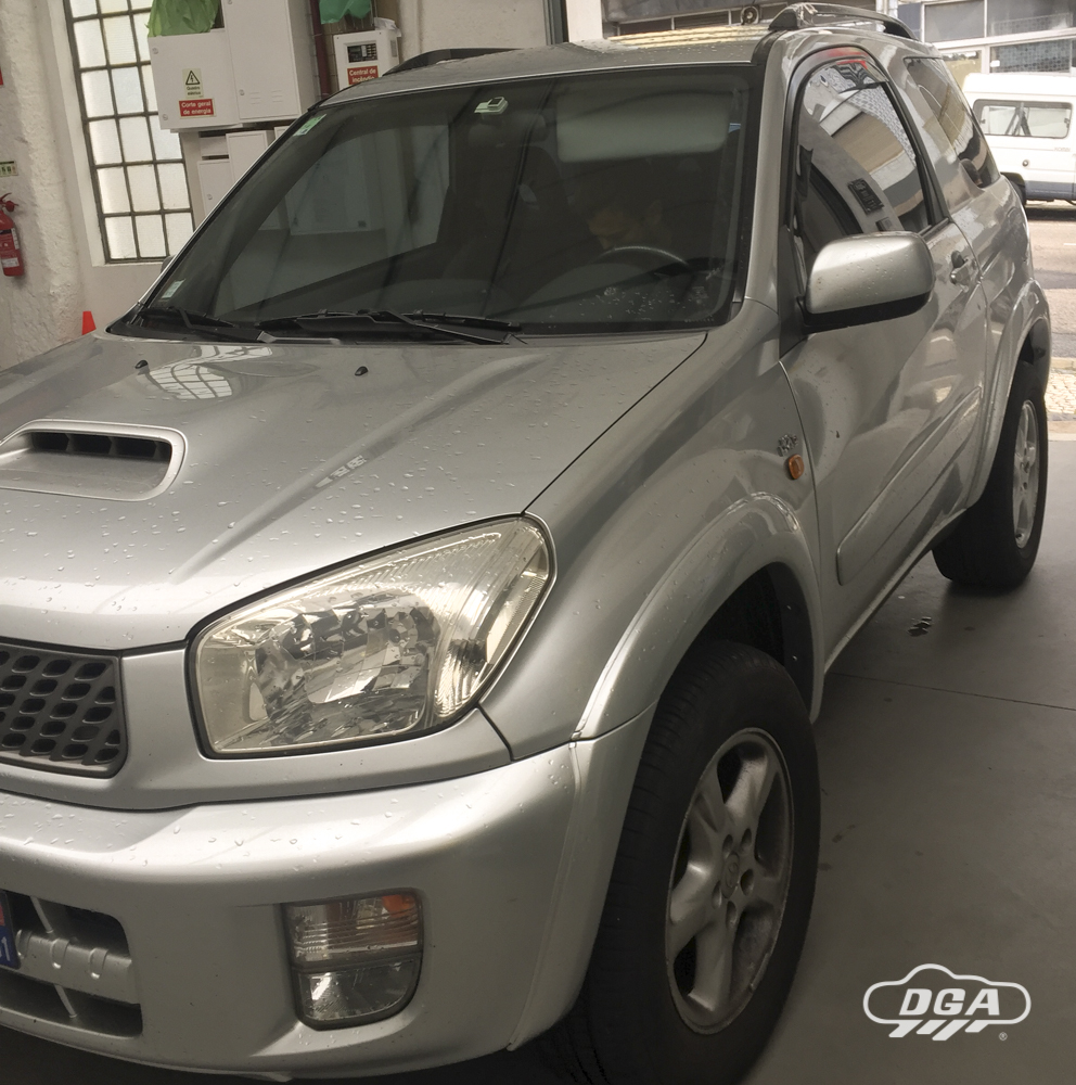 Derivabrisas TOYOTA RAV4, 4X4, 2001 - 2006, 3 Puertas, Delantera, Exterior