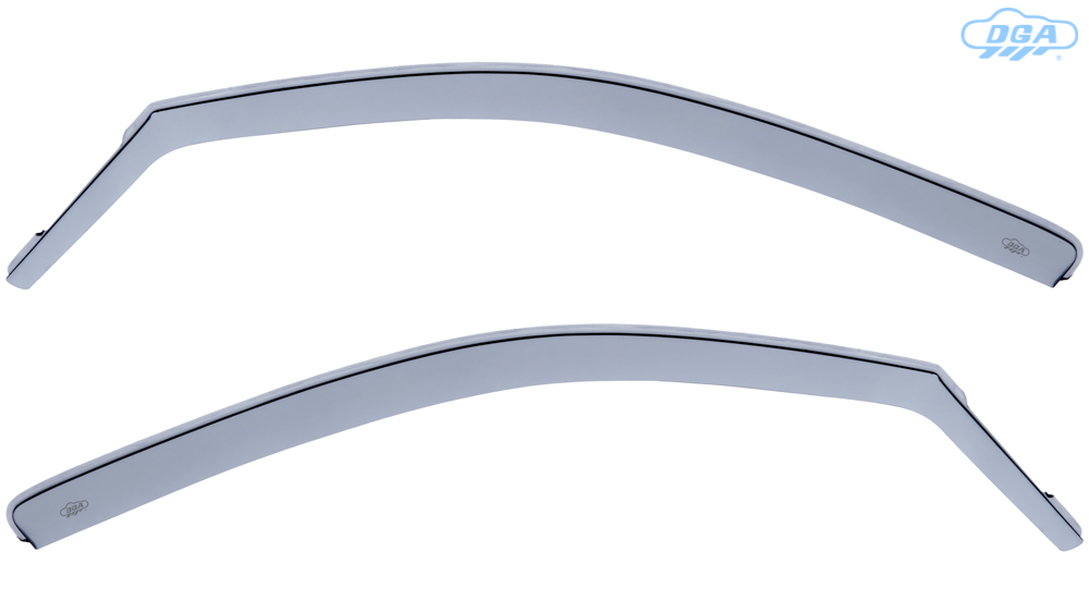 Wind Defletors MAZDA 2, HATCH, 2003 - 2006, 5 Doors, Front, In-Channel