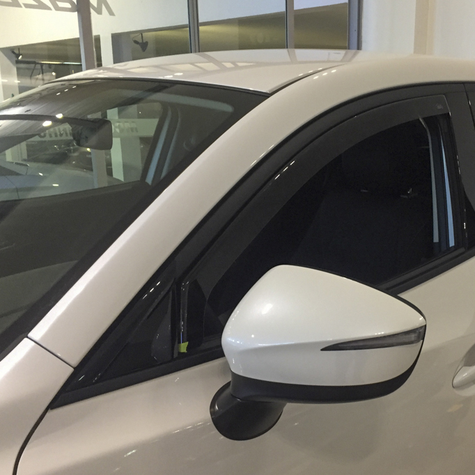 Wind Defletors MAZDA CX-3, SUV, 2015 - , 5 Doors, Front, In-Channel