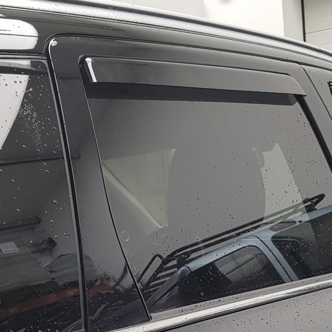 Wind Defletors MITSUBISHI OUTLANDER, SUV, 2012 - , 5 Doors, Rear, In-Channel