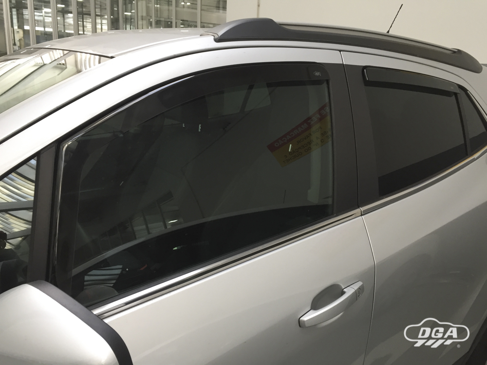 Wind Defletors OPEL / GM / VAUXHALL MOKKA, SUV, 2012 - 2021, 5 Doors, Front & Rear, In-Channel