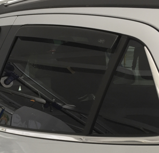 Wind Defletors OPEL / GM / VAUXHALL MOKKA, SUV, 2012 - 2021, 5 Doors, Rear, In-Channel