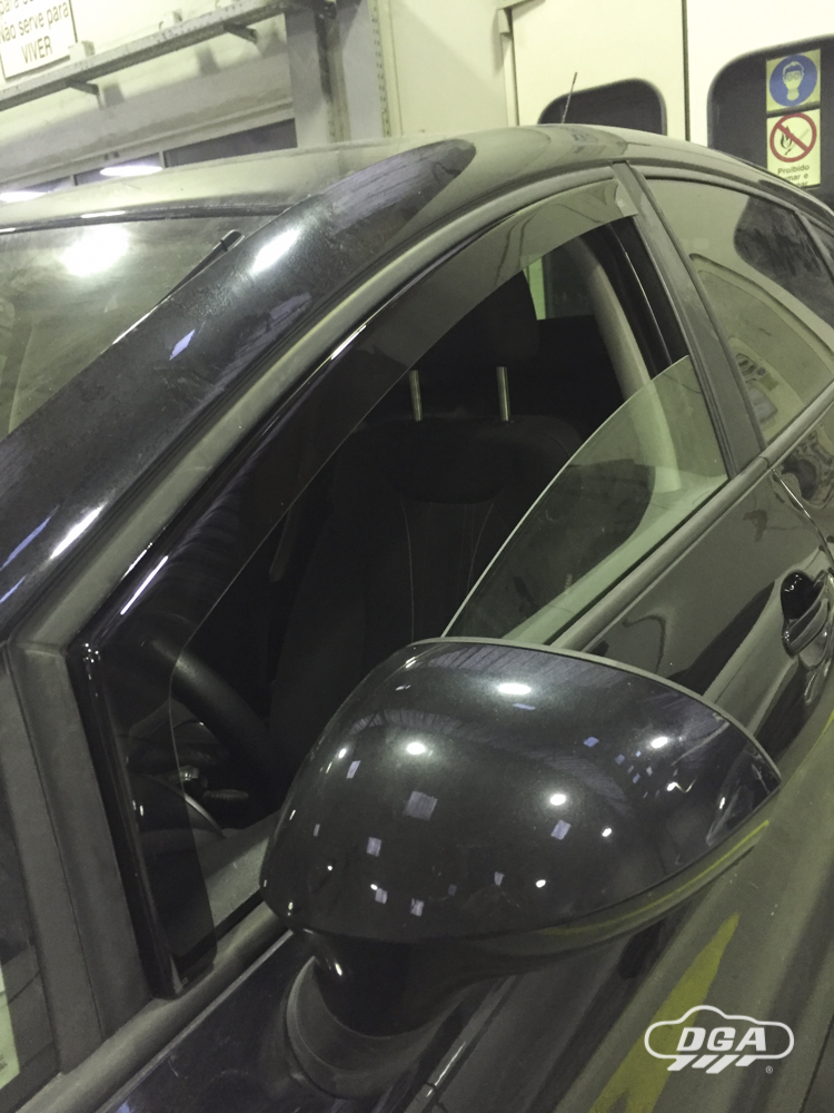 Wind Defletors SEAT LEON II, HATCH, 2005 - 2012, 5 Doors, Front, In-Channel