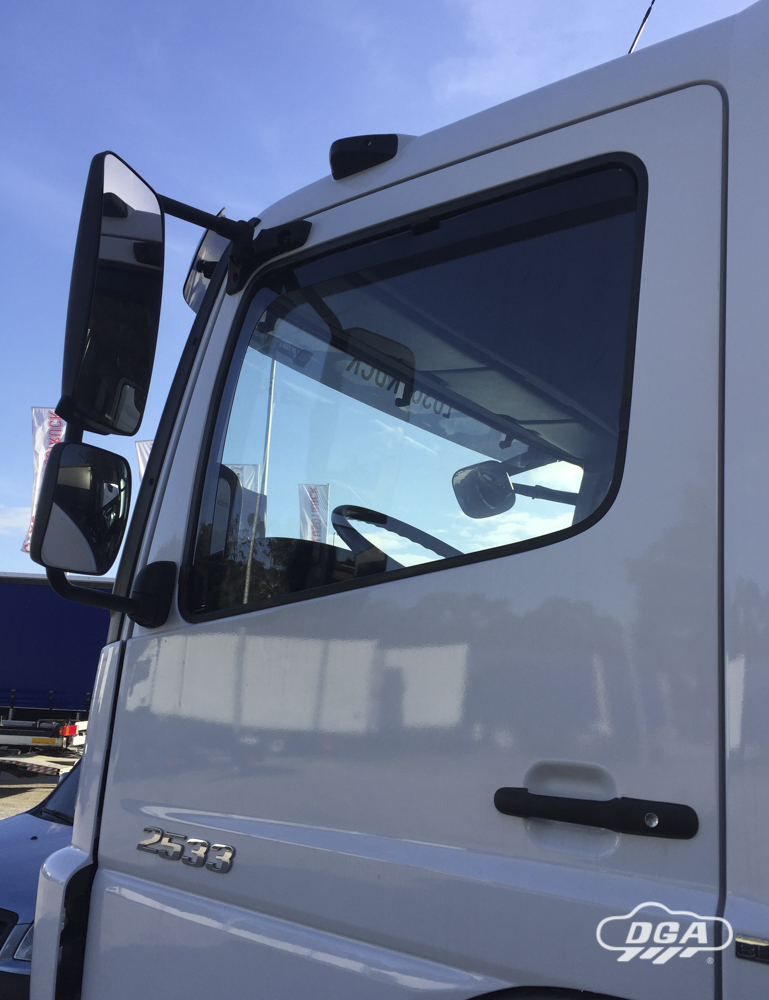 Wind Defletors MERCEDES AXOR I/II (ND), TRUCK, 1998 - , Front, In-Channel