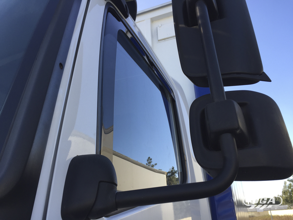 Wind Defletors MERCEDES AXOR I/II (ND), TRUCK, 1998 - , Front, In-Channel