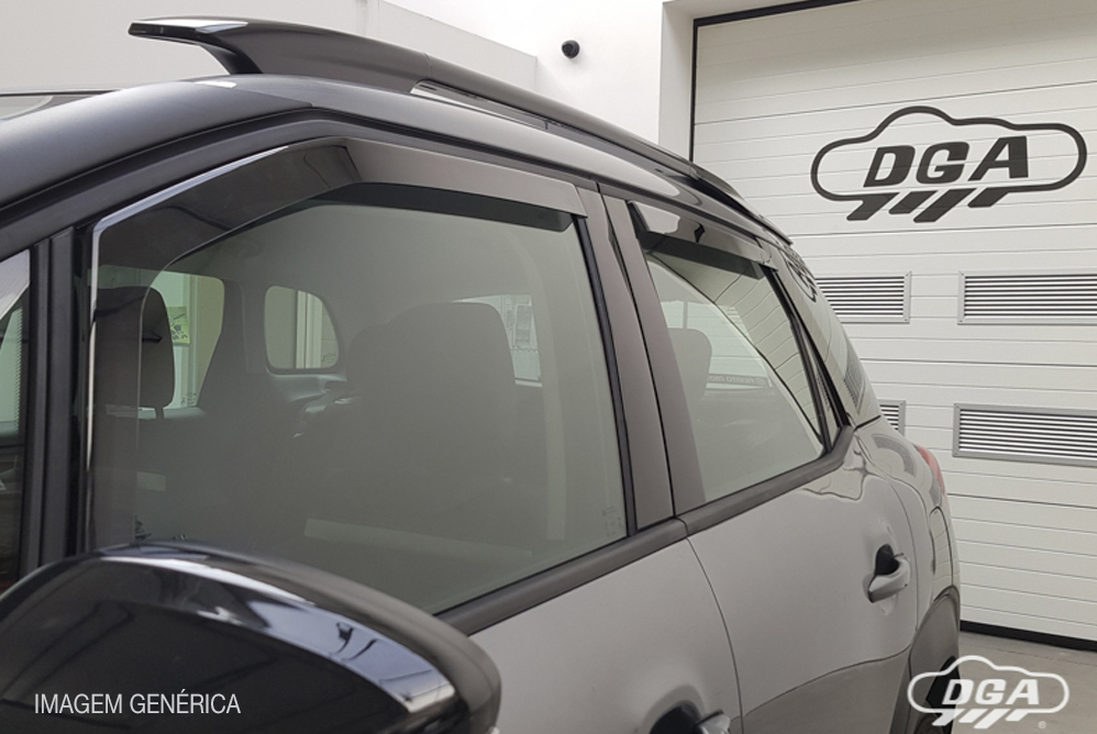 Wind Defletors CITROËN C5 AIRCROSS, SW, 2019 - , 5 Doors, Front & Rear, In-Channel