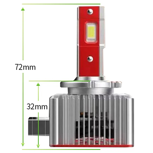 D1S - Kit de conversión LEDs, 12/24V 6000k