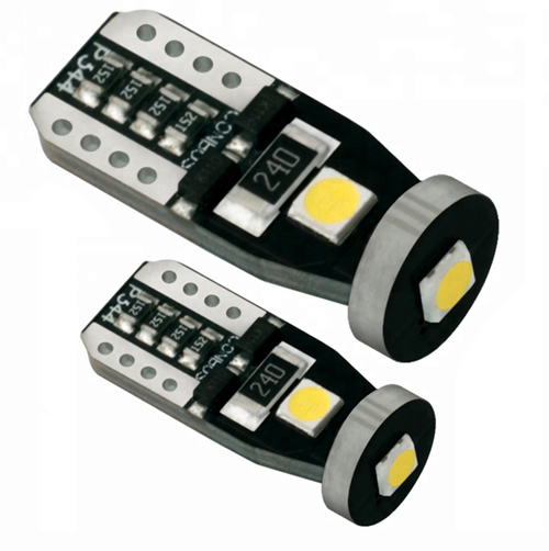 LEDs T10 / W5W Canbus, 3 LEDs, 12V, 6000K