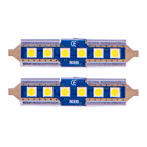 LEDs Festoon CanBus 41mm, 12/24V, 6000k