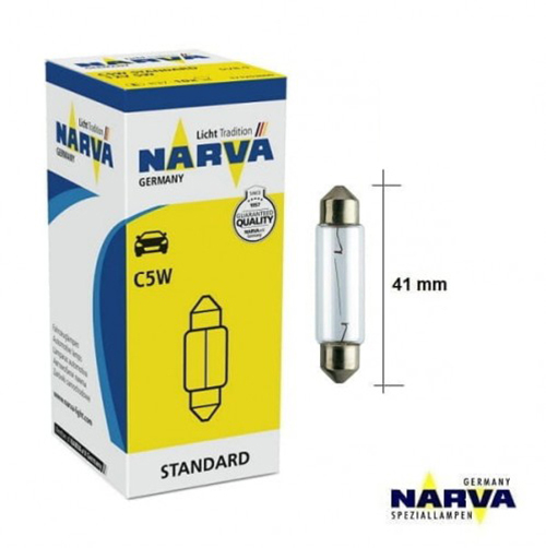 Bulb 12V 5W SV8.5-4  41mm NARVA 17175