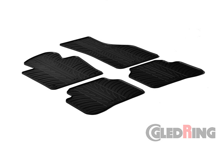 Tapetes de borracha para Volkswagen Passat, 2005-2009