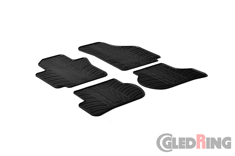 Tapetes de borracha para Seat Toledo 3, 2005-2012