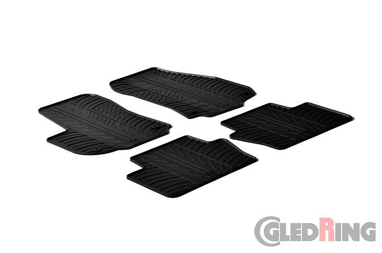 Tapetes de borracha para Opel Zafira B, 2005-2011