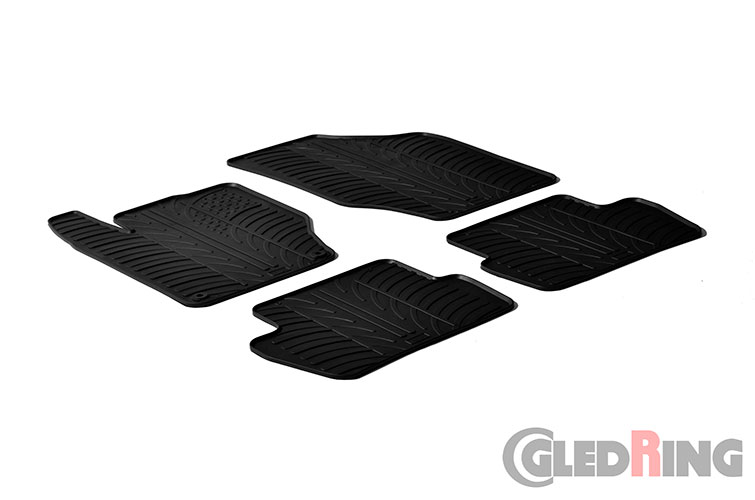 Tapetes de borracha para Citroen DS4, 2010-2020