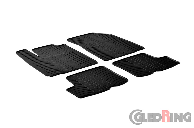 Rubber mats for Dacia Sandero, 2008-2012