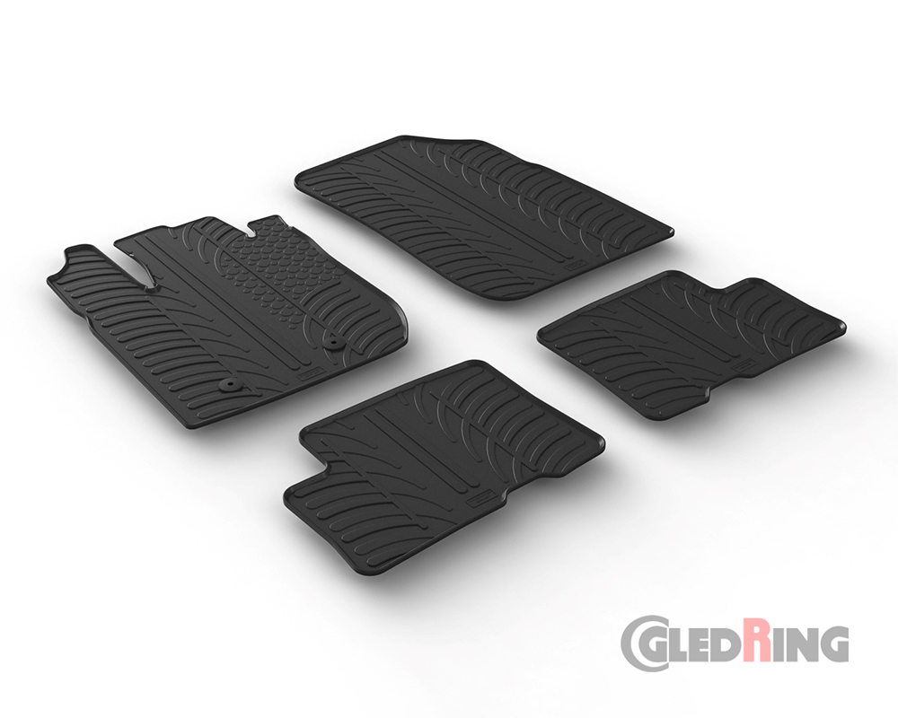 Rubber mats for Dacia Duster, 2018-