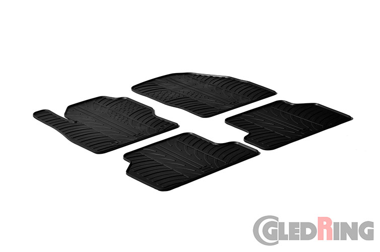 Tapetes de borracha para Ford Focus, 2005-2011