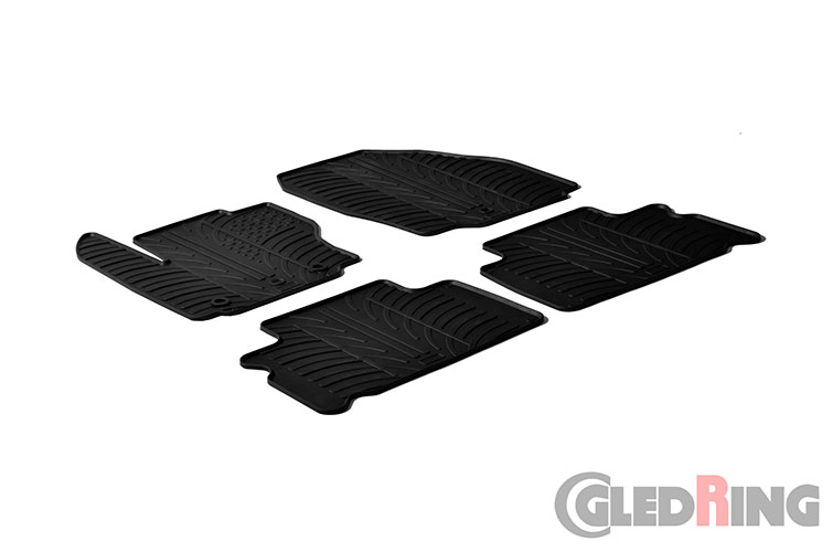 Tapetes de borracha para Ford Galaxy, 2006-2010