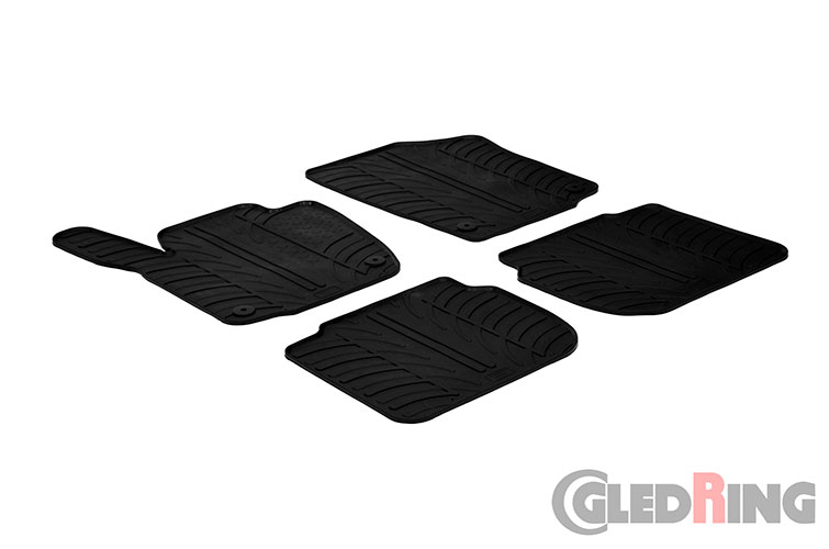 Tapetes de borracha para Seat Toledo IV, 2013-