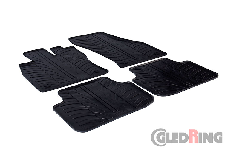 Tapetes de borracha para Skoda Octavia III, 2013-2019