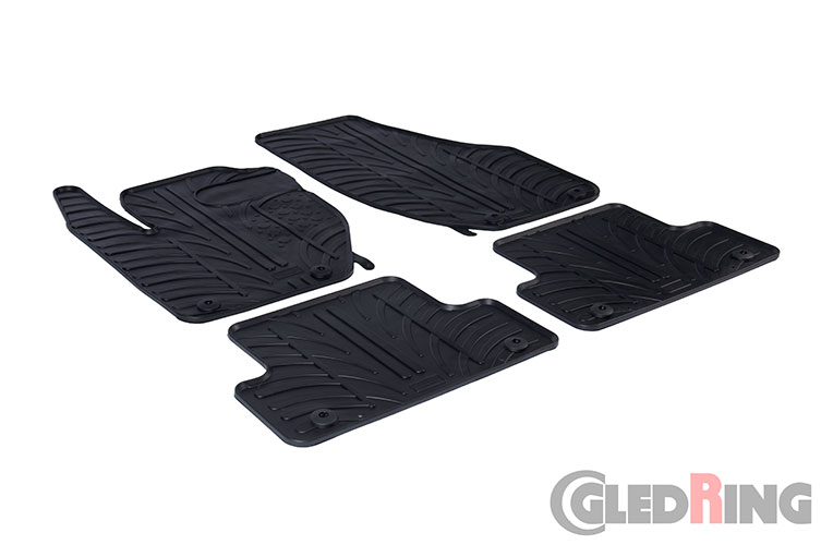 Tapetes de borracha para Volvo V40, 2012-