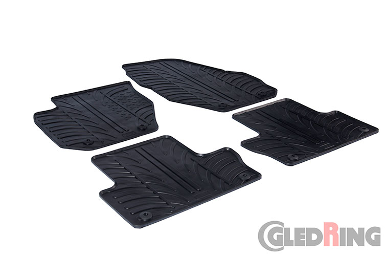 Tapetes de borracha para Volvo XC60, 2008-2017