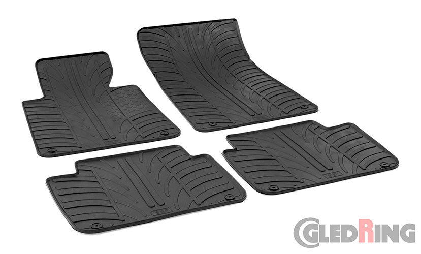 Tapetes de borracha para BMW Serie 3, E46, 1998-2005