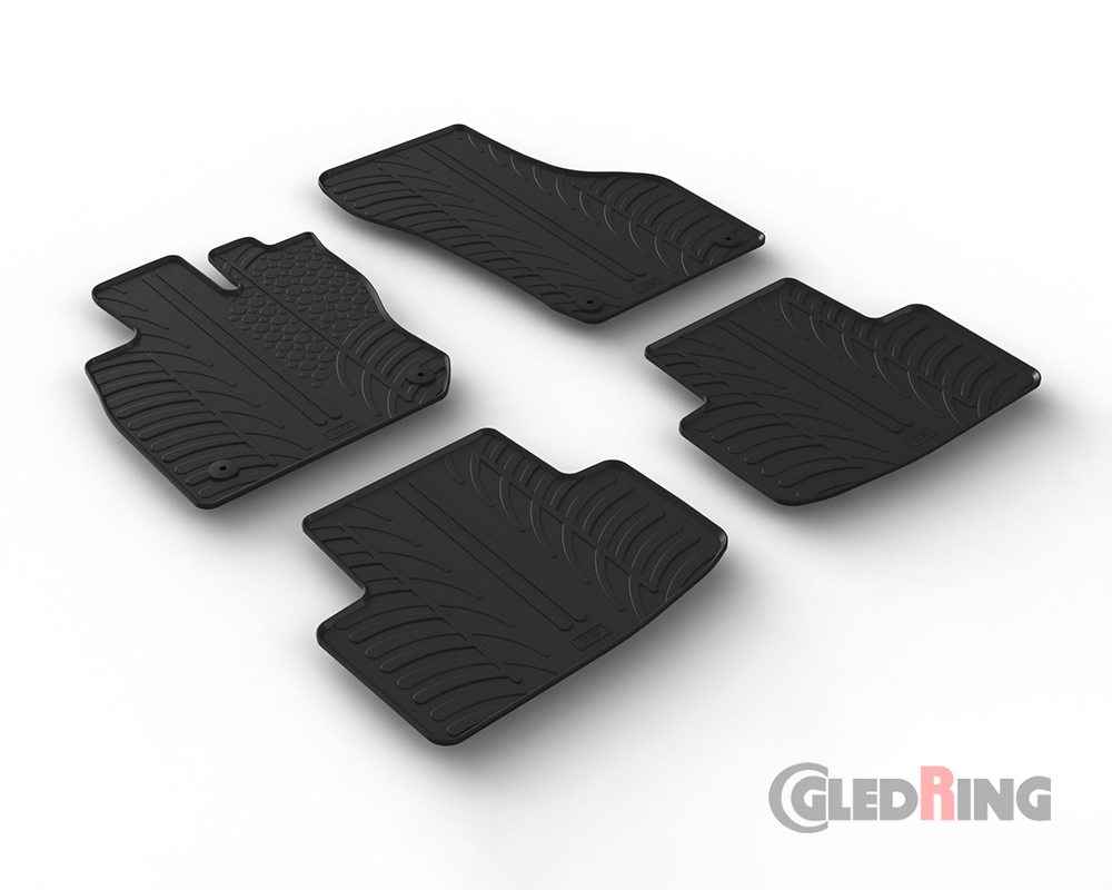 Alfombrillas goma para Skoda Octavia IV eTSI, 2020- (Manual & Automática)