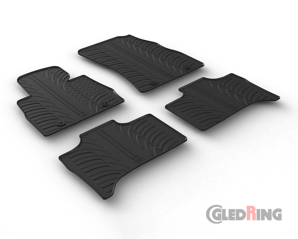 Rubber mats for BMW X5, E53, 1999-2006