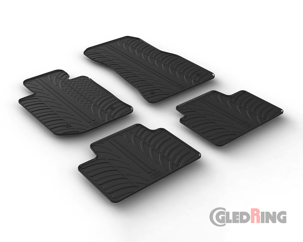 Rubber mats for BMW Serie 3, G20, G21, 2019-