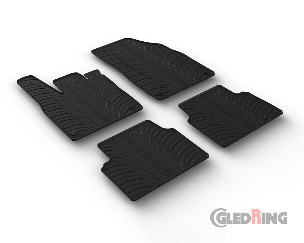 Alfombrillas goma para Volkswagen ID.3, 2020- (Eléctrico)