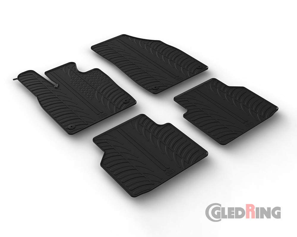 Alfombrillas goma para Volkswagen ID.4, 2021- (Eléctrico)