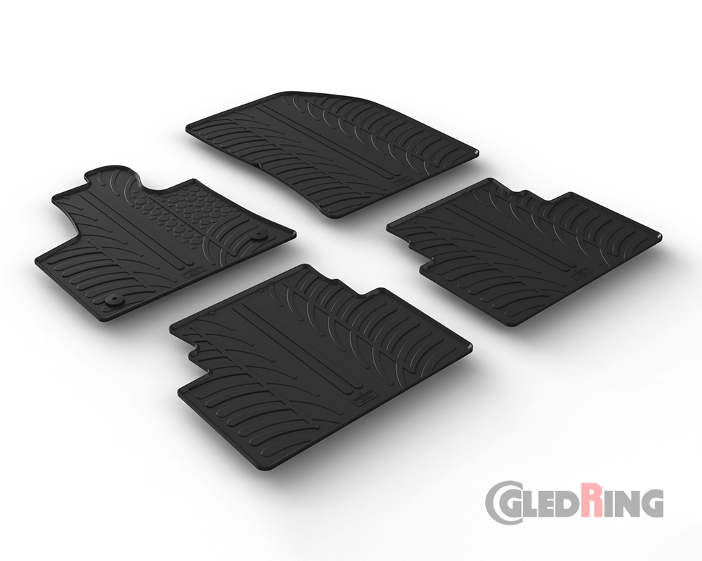 Alfombrillas goma para Citroen C5 Aircross, 2018-