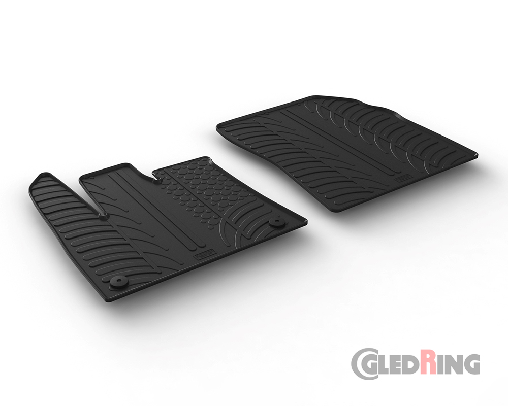 Rubber mats for Citroen Berlingo, 2018-