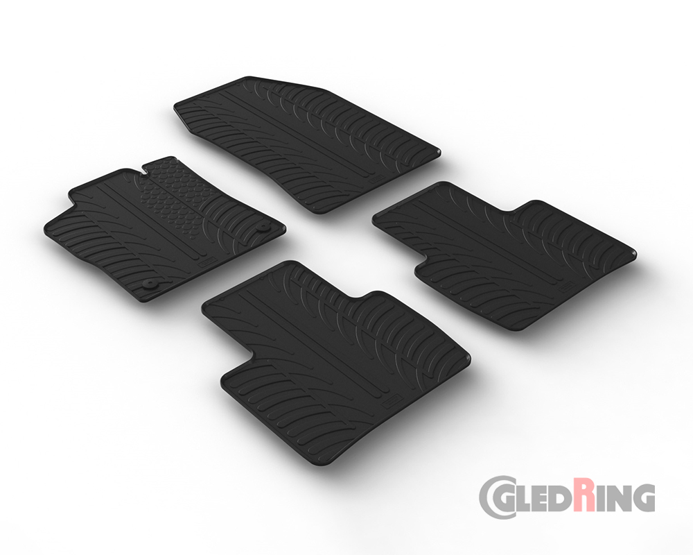 Alfombrillas goma para Citroen C5 X, 2022- (Automática)