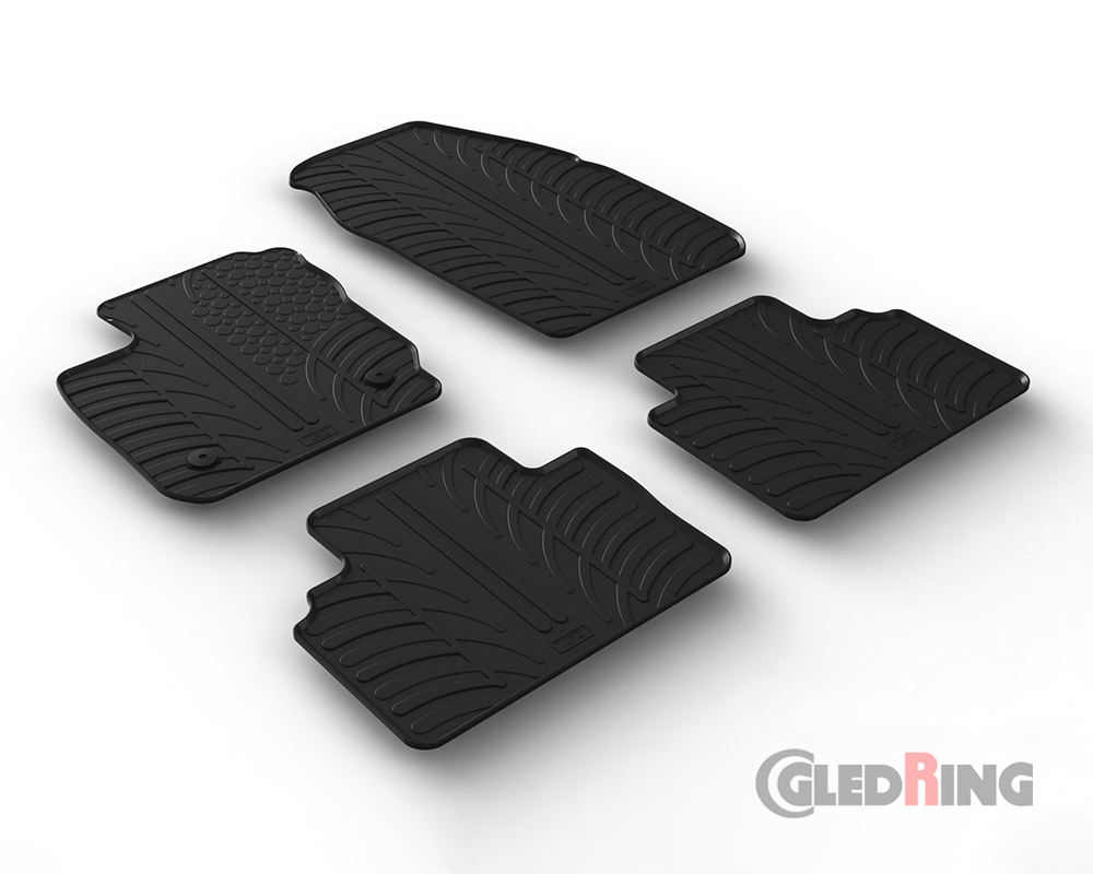 Rubber mats for Ford Tourneo Courier, 2014-