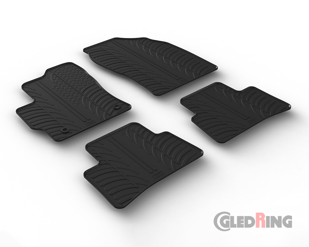 Rubber mats for Toyota Corolla Cross, 2020-