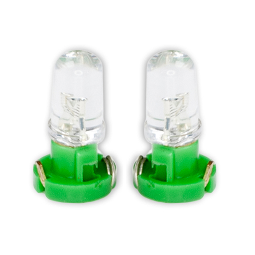 LEDs T3 12V 1W Verdes
